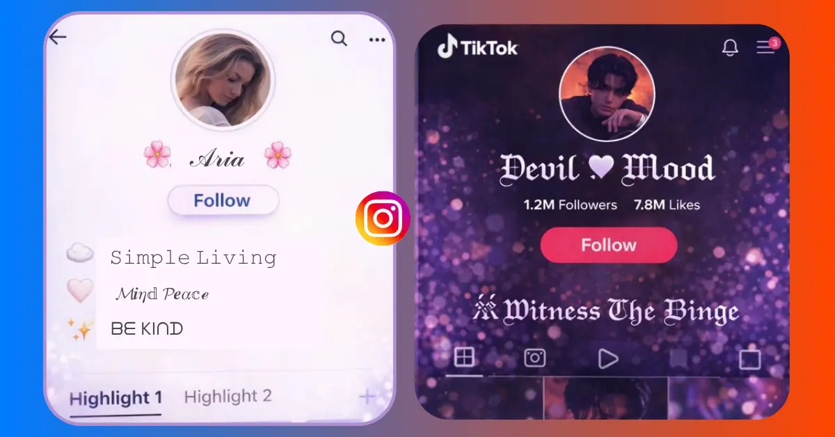 Unicode stylish font text used on Instagram, TikTok